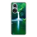 Дизайнерский силиконовый чехол для Huawei Honor 50 Водопады