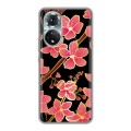 Дизайнерский пластиковый чехол для Huawei Honor 50 Люксовые цветы