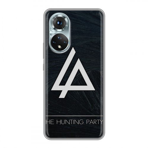 Дизайнерский силиконовый с усиленными углами чехол для Huawei Honor 50 Linkin Park