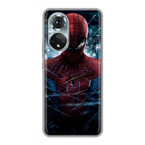 Дизайнерский силиконовый чехол для Huawei Honor 50 Человек -паук