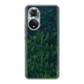 Дизайнерский силиконовый с усиленными углами чехол для Huawei Honor 50 лес