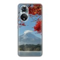 Дизайнерский силиконовый чехол для Huawei Honor 50 вулкан