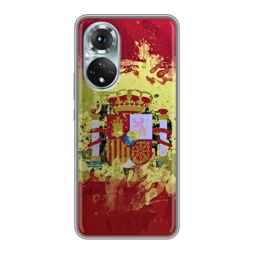 Дизайнерский силиконовый чехол для Huawei Honor 50 флаг Испании