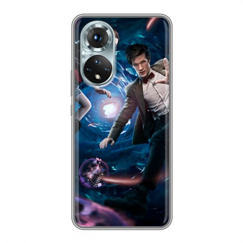 Дизайнерский силиконовый чехол для Huawei Honor 50 Доктор Кто