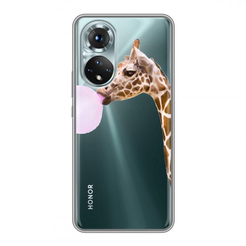 Дизайнерский пластиковый чехол для Huawei Honor 50 Мятные звери