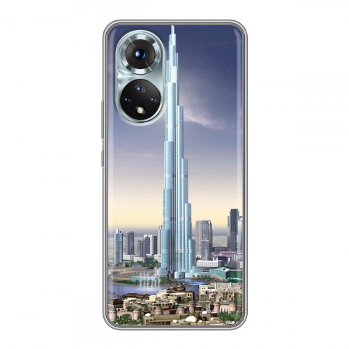 Дизайнерский силиконовый чехол для Huawei Honor 50 Дубаи