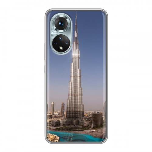 Дизайнерский силиконовый чехол для Huawei Honor 50 Дубаи