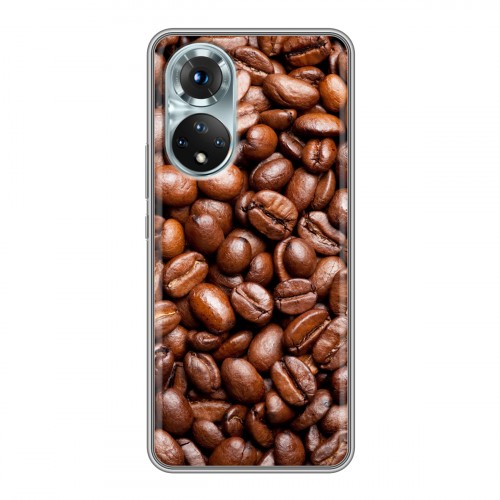 Дизайнерский силиконовый чехол для Huawei Honor 50 Кофе