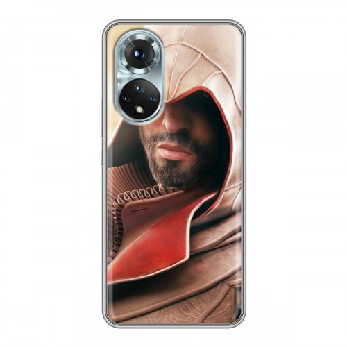 Дизайнерский силиконовый с усиленными углами чехол для Huawei Honor 50 Assassins Creed