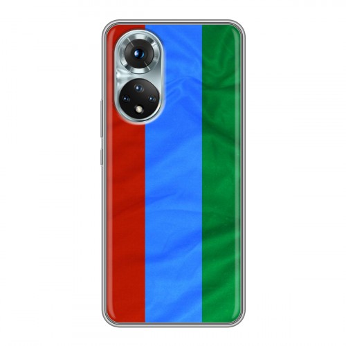 Дизайнерский силиконовый чехол для Huawei Honor 50 Флаг Дагестана
