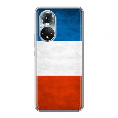 Дизайнерский силиконовый чехол для Huawei Honor 50 Флаг Франции