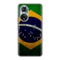 Дизайнерский силиконовый чехол для Huawei Honor 50 Флаг Бразилии