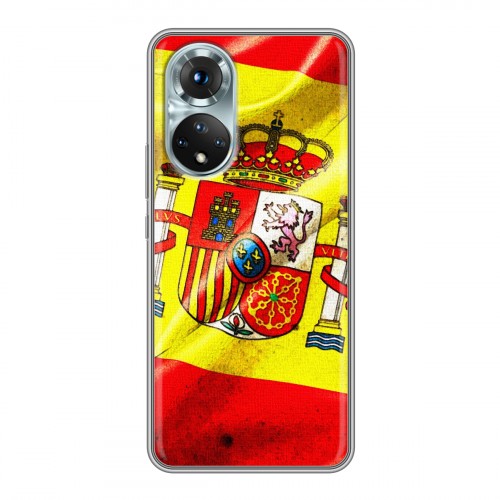 Дизайнерский силиконовый чехол для Huawei Honor 50 Флаг Испании