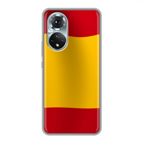 Дизайнерский силиконовый чехол для Huawei Honor 50 Флаг Испании