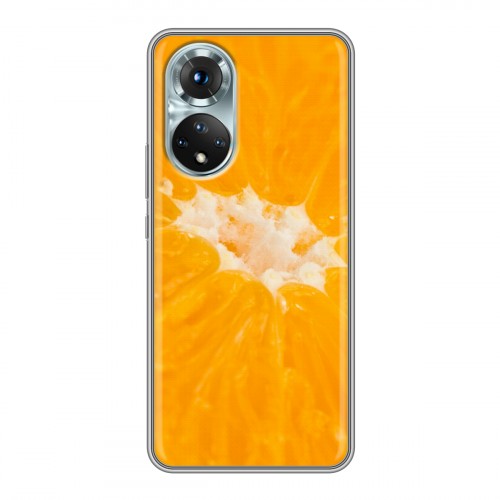 Дизайнерский пластиковый чехол для Huawei Honor 50 Апельсины