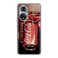 Дизайнерский силиконовый чехол для Huawei Honor 50 Coca-cola