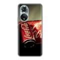 Дизайнерский силиконовый чехол для Huawei Honor 50 Coca-cola