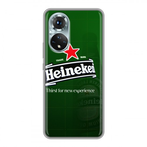 Дизайнерский силиконовый чехол для Huawei Honor 50 Heineken