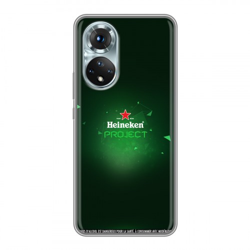 Дизайнерский силиконовый чехол для Huawei Honor 50 Heineken