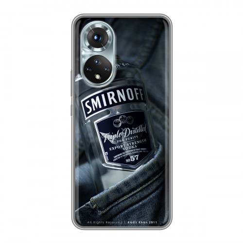 Дизайнерский силиконовый чехол для Huawei Honor 50 Smirnoff
