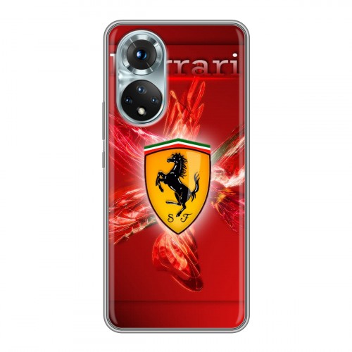 Дизайнерский силиконовый чехол для Huawei Honor 50 Ferrari