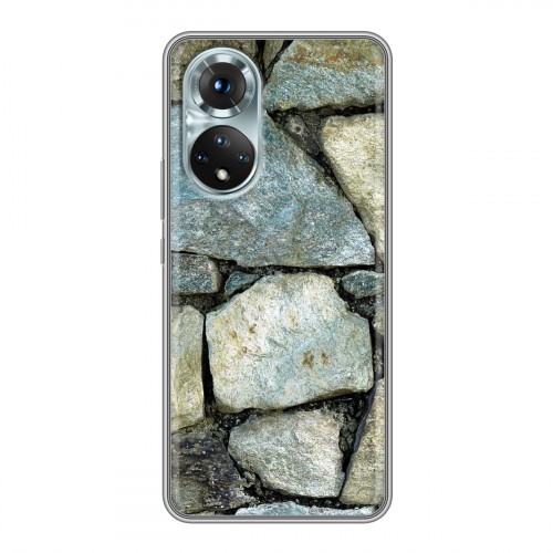 Дизайнерский силиконовый чехол для Huawei Honor 50 Текстура камня