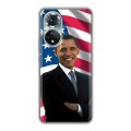 Дизайнерский пластиковый чехол для Huawei Honor 50 Барак Обама
