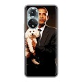 Дизайнерский силиконовый чехол для Huawei Honor 50 Барак Обама