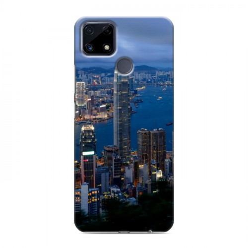 Дизайнерский силиконовый чехол для Realme C25 Гонконг