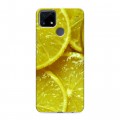 Дизайнерский силиконовый чехол для Realme C25 Лимон
