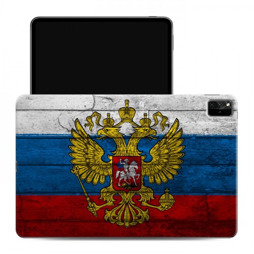 Дизайнерский силиконовый чехол для Huawei MatePad Pro 12.6 (2021) Российский флаг