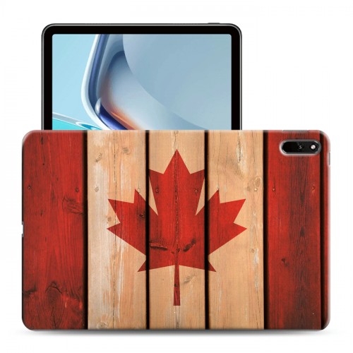 Дизайнерский силиконовый чехол для Huawei MatePad 11 (2021) флаг канады