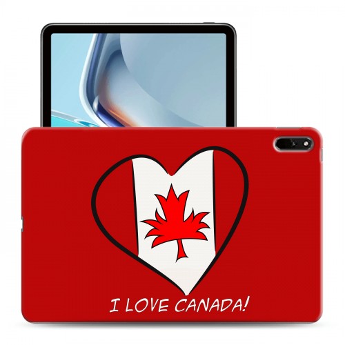 Дизайнерский силиконовый чехол для Huawei MatePad 11 (2021) флаг канады