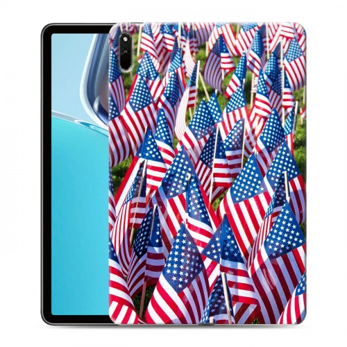 Дизайнерский силиконовый чехол для Huawei MatePad 11 (2021) Флаг США