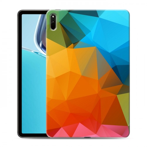 Дизайнерский силиконовый чехол для Huawei MatePad 11 (2021) Геометрия радости