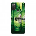 Дизайнерский силиконовый чехол для Alcatel 3L (2021) Heineken