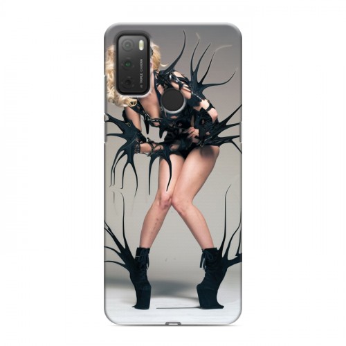 Дизайнерский силиконовый чехол для Alcatel 3L (2021) Леди Гага