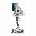 Дизайнерский силиконовый чехол для TCL 20 SE Майкл Джексон