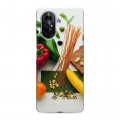 Дизайнерский силиконовый чехол для Huawei Nova 8 Овощи