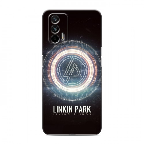 Дизайнерский силиконовый чехол для Realme GT Linkin Park