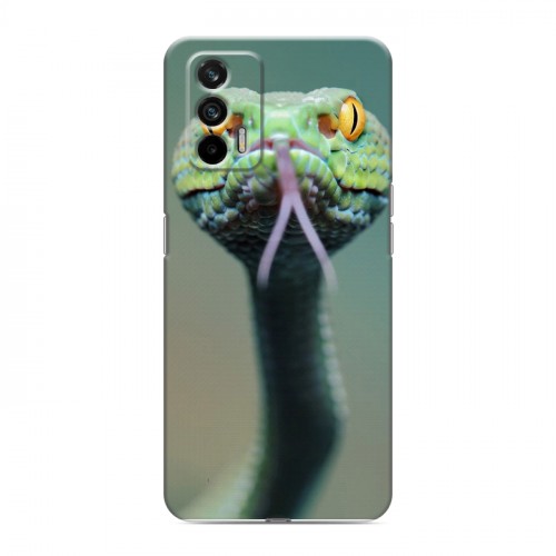 Дизайнерский силиконовый чехол для Realme GT Змеи