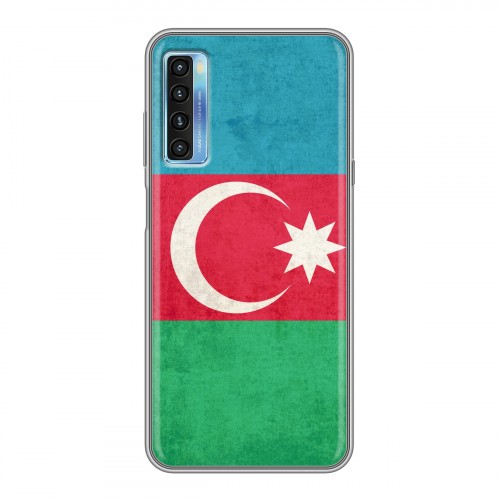 Дизайнерский силиконовый чехол для TCL 20L Флаг Азербайджана