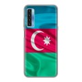 Дизайнерский пластиковый чехол для TCL 20L Флаг Азербайджана