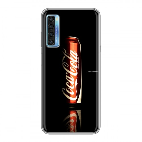 Дизайнерский силиконовый чехол для TCL 20L Coca-cola