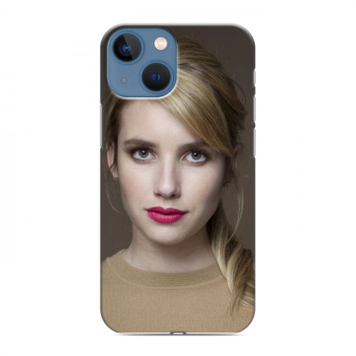 Дизайнерский пластиковый чехол для Iphone 13 Mini Эмма Робертс