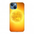 Дизайнерский пластиковый чехол для Iphone 13 Mini Солнце