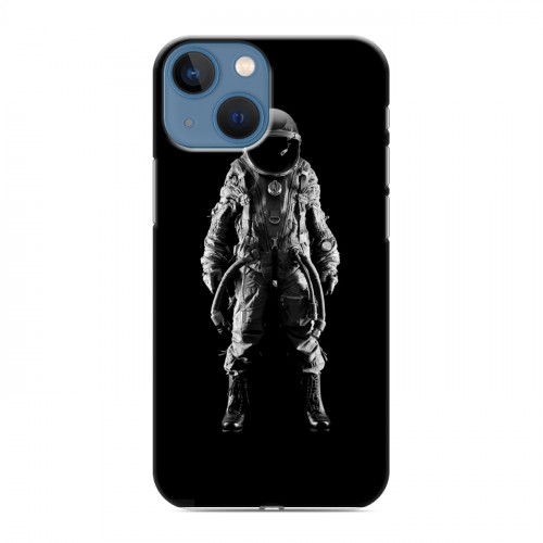 Дизайнерский пластиковый чехол для Iphone 13 Mini Космонавт