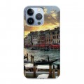 Дизайнерский силиконовый чехол для Iphone 13 Pro Венеция