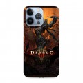 Дизайнерский силиконовый чехол для Iphone 13 Pro Diablo
