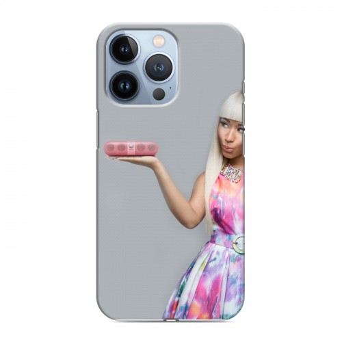 Дизайнерский силиконовый чехол для Iphone 13 Pro Ники Минаж
